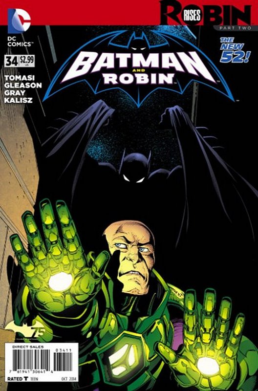 Cover of Batman and Robin (Vol 2) #34. One of 250,000 Vintage American Comics on sale from Krypton!