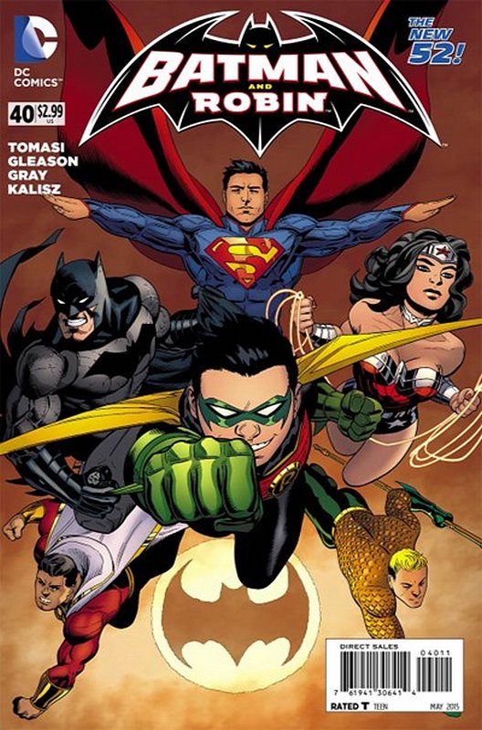 Cover of Batman and Robin (Vol 2) #40. One of 250,000 Vintage American Comics on sale from Krypton!
