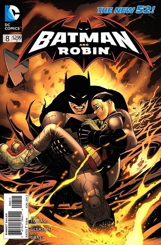 Cover of Batman and Robin (Vol 2) #8. One of 250,000 Vintage American Comics on sale from Krypton!