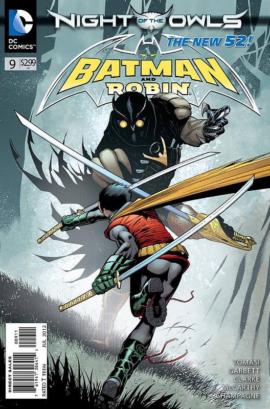 Cover of Batman and Robin (Vol 2) #9. One of 250,000 Vintage American Comics on sale from Krypton!