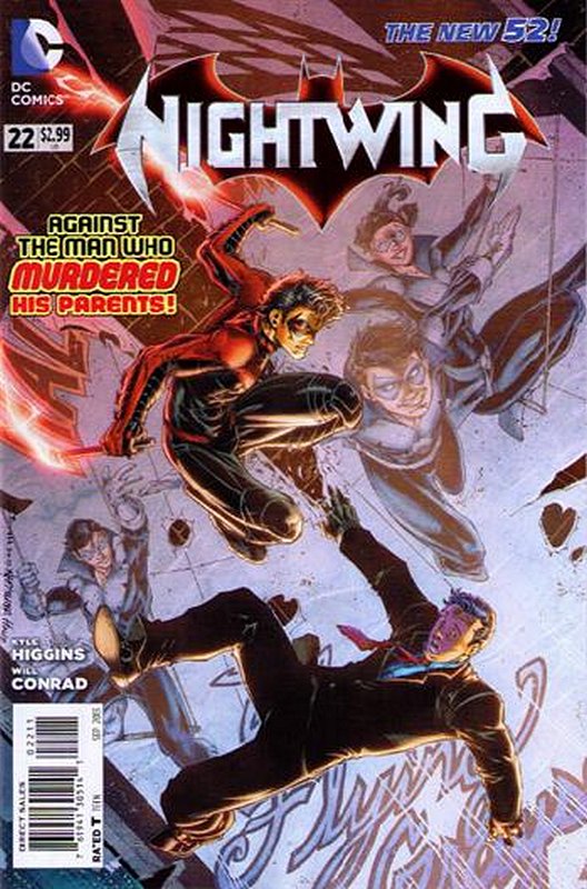 Cover of Nightwing (Vol 2) #22. One of 250,000 Vintage American Comics on sale from Krypton!