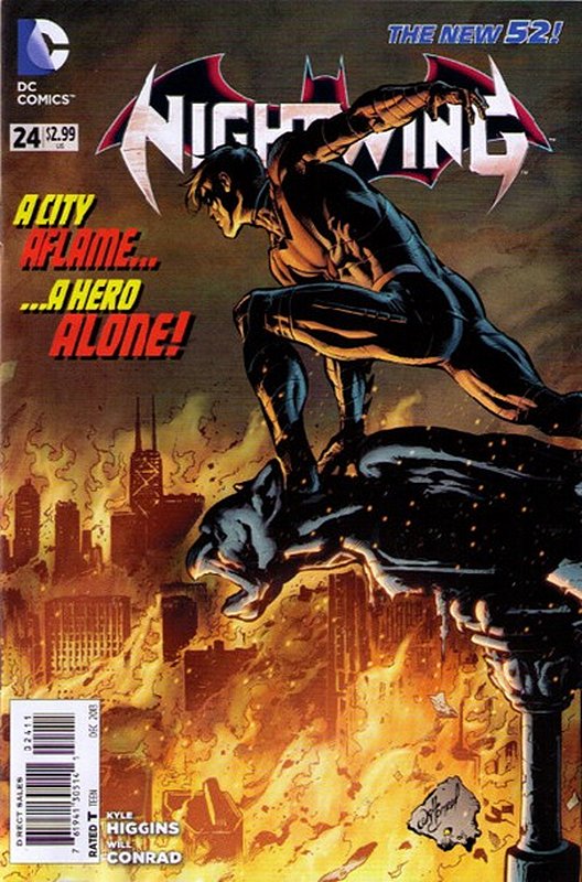 Cover of Nightwing (Vol 2) #24. One of 250,000 Vintage American Comics on sale from Krypton!