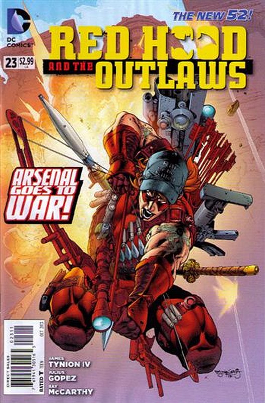 Cover of Red Hood & The Outlaws (Vol 1) #23. One of 250,000 Vintage American Comics on sale from Krypton!