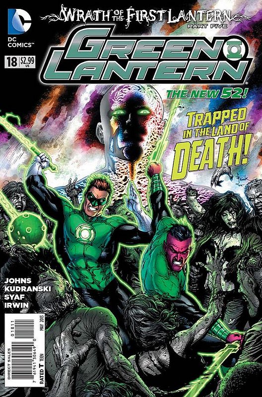 Cover of Green Lantern (Vol 5) #18. One of 250,000 Vintage American Comics on sale from Krypton!
