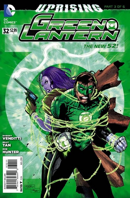 Cover of Green Lantern (Vol 5) #32. One of 250,000 Vintage American Comics on sale from Krypton!