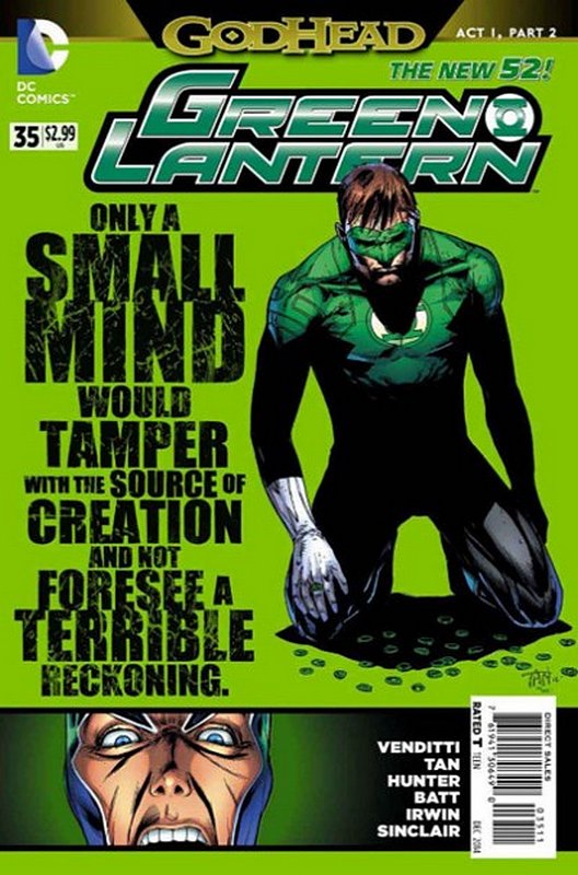 Cover of Green Lantern (Vol 5) #35. One of 250,000 Vintage American Comics on sale from Krypton!