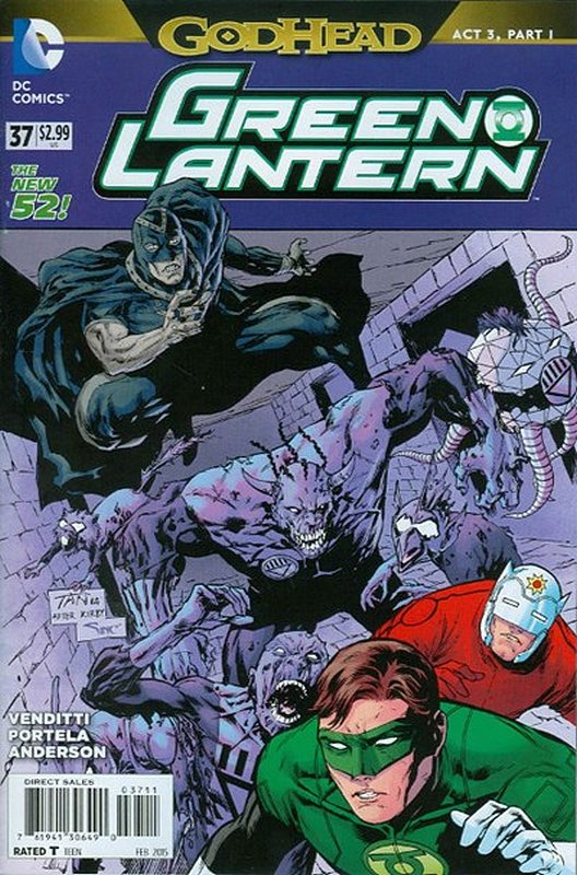 Cover of Green Lantern (Vol 5) #37. One of 250,000 Vintage American Comics on sale from Krypton!