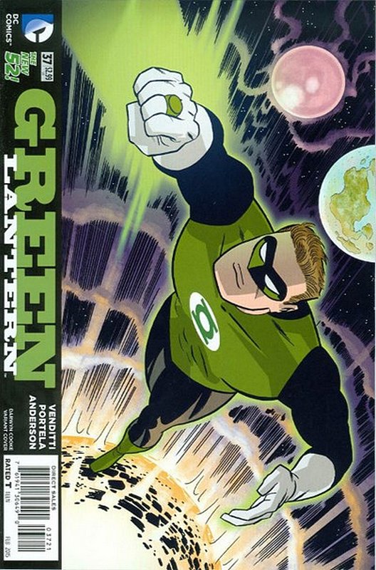 Cover of Green Lantern (Vol 5) #37. One of 250,000 Vintage American Comics on sale from Krypton!