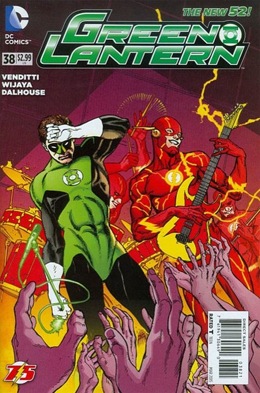Cover of Green Lantern (Vol 5) #38. One of 250,000 Vintage American Comics on sale from Krypton!