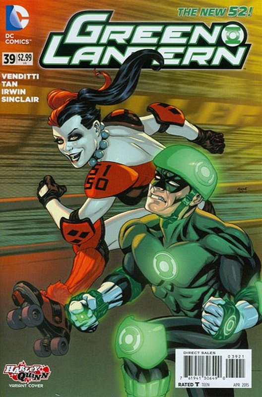 Cover of Green Lantern (Vol 5) #39. One of 250,000 Vintage American Comics on sale from Krypton!