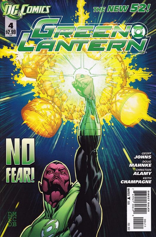 Cover of Green Lantern (Vol 5) #4. One of 250,000 Vintage American Comics on sale from Krypton!