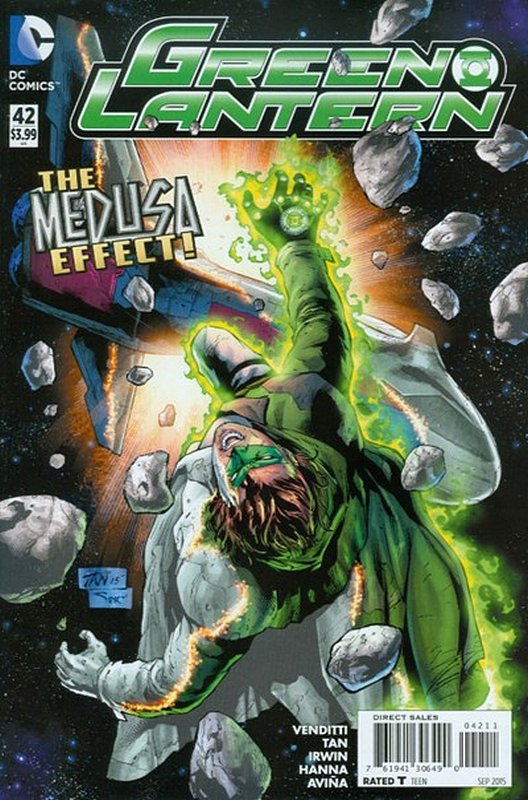 Cover of Green Lantern (Vol 5) #42. One of 250,000 Vintage American Comics on sale from Krypton!