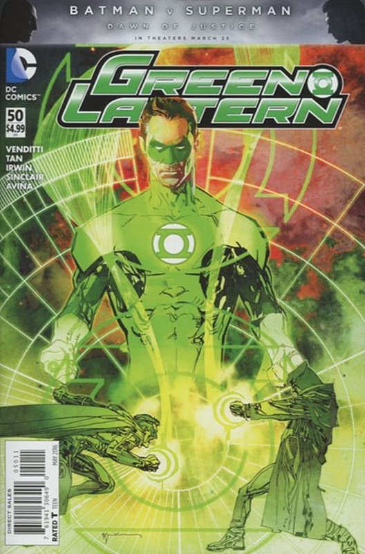 Cover of Green Lantern (Vol 5) #50. One of 250,000 Vintage American Comics on sale from Krypton!