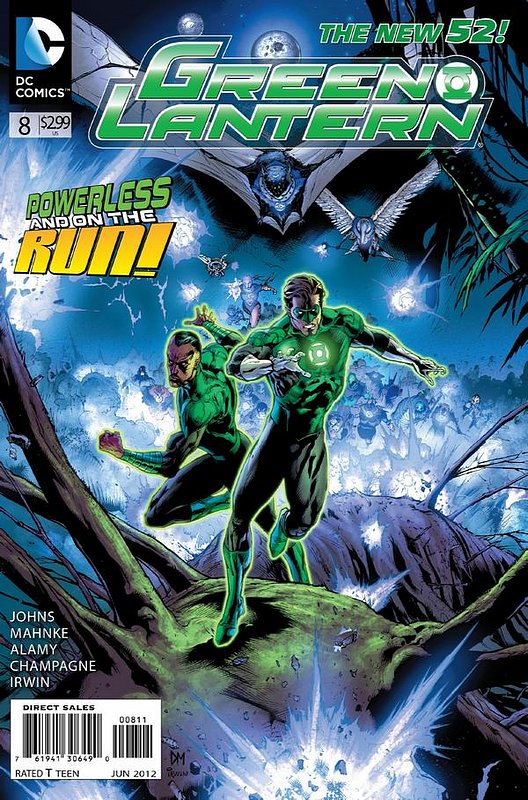 Cover of Green Lantern (Vol 5) #8. One of 250,000 Vintage American Comics on sale from Krypton!