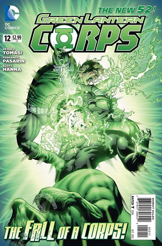 Cover of Green Lantern Corps (Vol 2) #12. One of 250,000 Vintage American Comics on sale from Krypton!