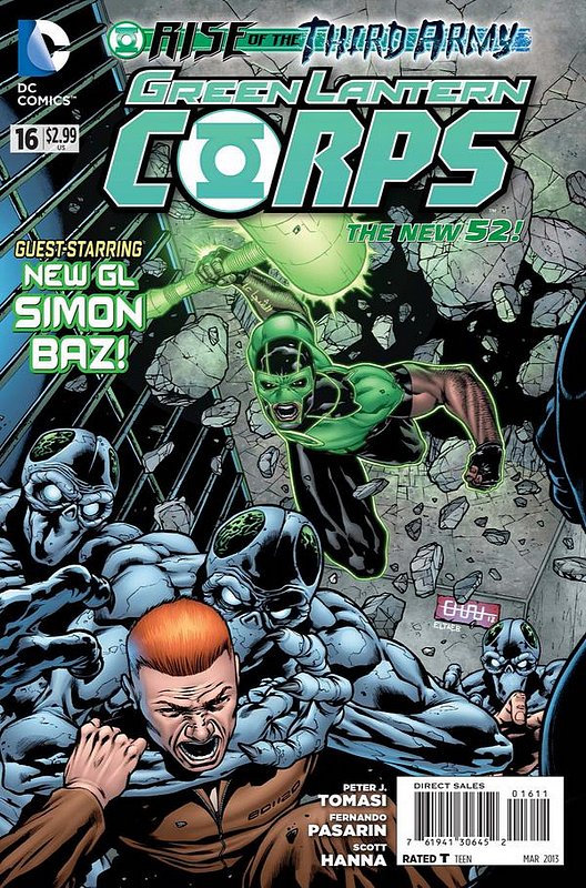 Cover of Green Lantern Corps (Vol 2) #16. One of 250,000 Vintage American Comics on sale from Krypton!
