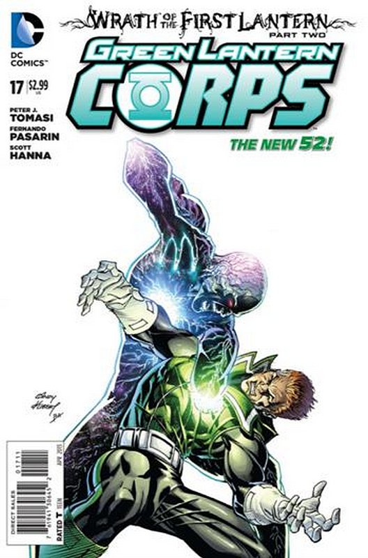 Cover of Green Lantern Corps (Vol 2) #17. One of 250,000 Vintage American Comics on sale from Krypton!
