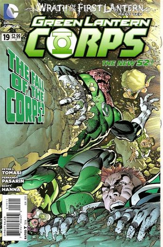 Cover of Green Lantern Corps (Vol 2) #19. One of 250,000 Vintage American Comics on sale from Krypton!