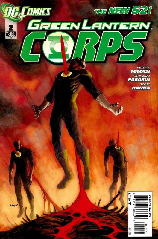 Cover of Green Lantern Corps (Vol 2) #2. One of 250,000 Vintage American Comics on sale from Krypton!