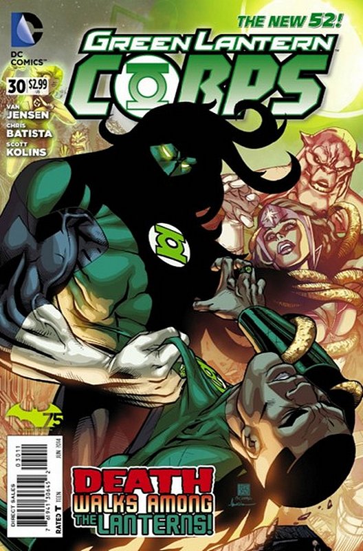 Cover of Green Lantern Corps (Vol 2) #30. One of 250,000 Vintage American Comics on sale from Krypton!