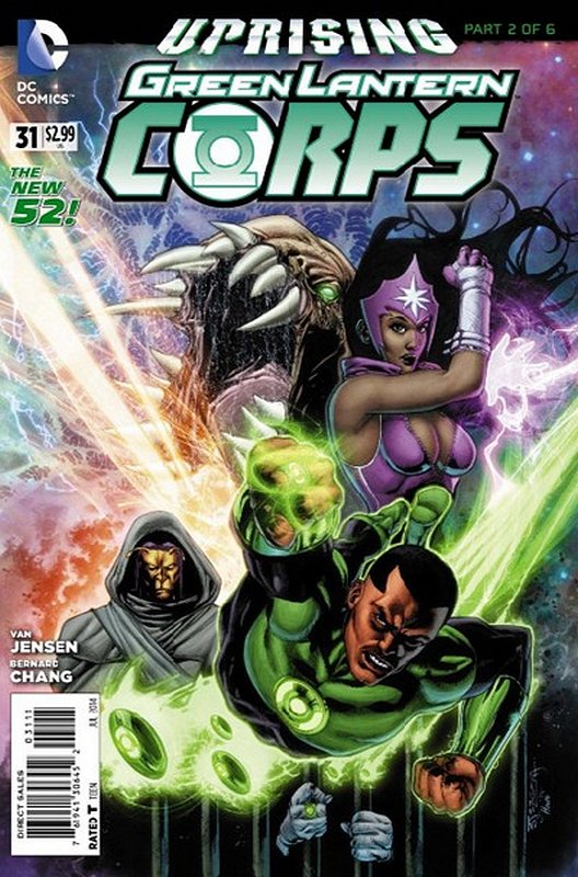 Cover of Green Lantern Corps (Vol 2) #31. One of 250,000 Vintage American Comics on sale from Krypton!