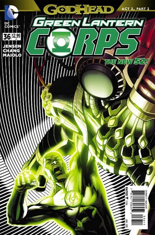 Cover of Green Lantern Corps (Vol 2) #36. One of 250,000 Vintage American Comics on sale from Krypton!