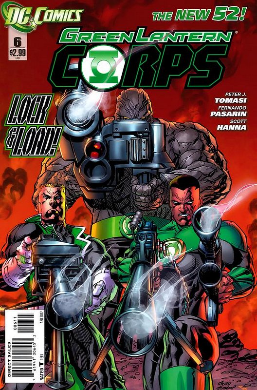 Cover of Green Lantern Corps (Vol 2) #6. One of 250,000 Vintage American Comics on sale from Krypton!