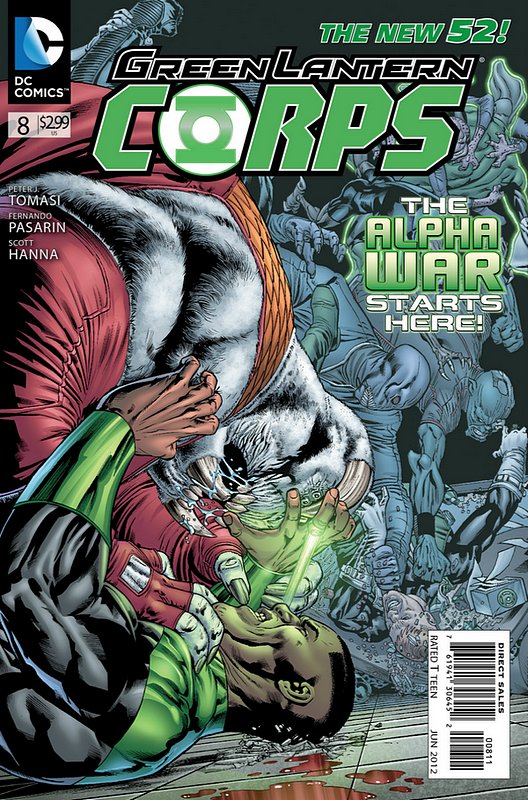 Cover of Green Lantern Corps (Vol 2) #8. One of 250,000 Vintage American Comics on sale from Krypton!