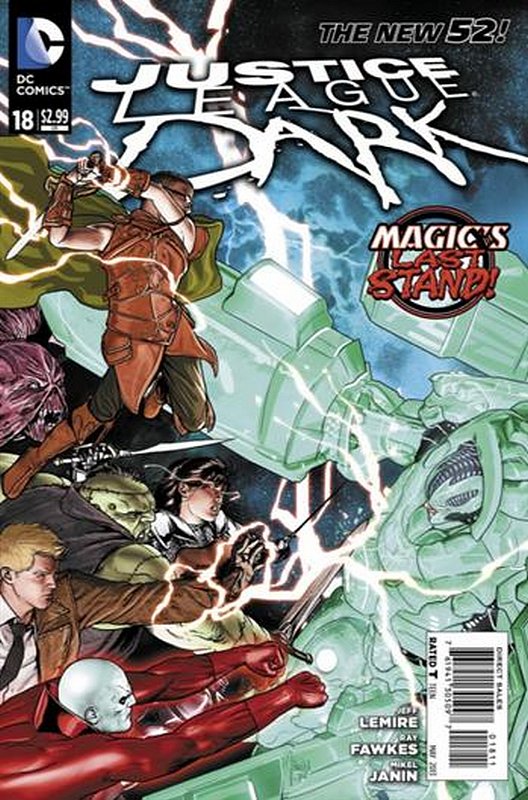 Cover of Justice League Dark (Vol 1) #18. One of 250,000 Vintage American Comics on sale from Krypton!