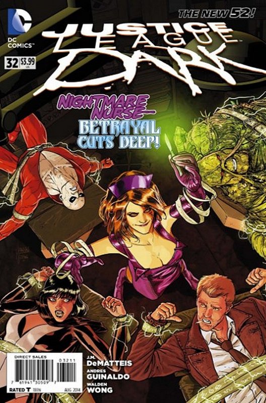 Cover of Justice League Dark (Vol 1) #32. One of 250,000 Vintage American Comics on sale from Krypton!