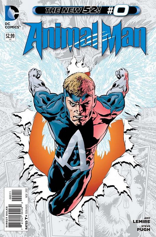 Cover of Animal Man (Vol 2) #0. One of 250,000 Vintage American Comics on sale from Krypton!