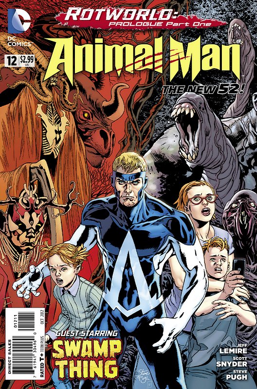 Cover of Animal Man (Vol 2) #12. One of 250,000 Vintage American Comics on sale from Krypton!