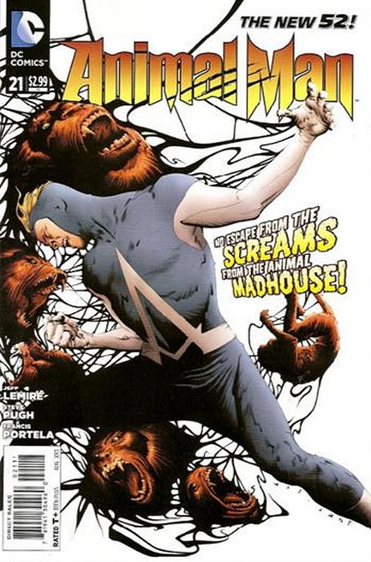 Cover of Animal Man (Vol 2) #21. One of 250,000 Vintage American Comics on sale from Krypton!