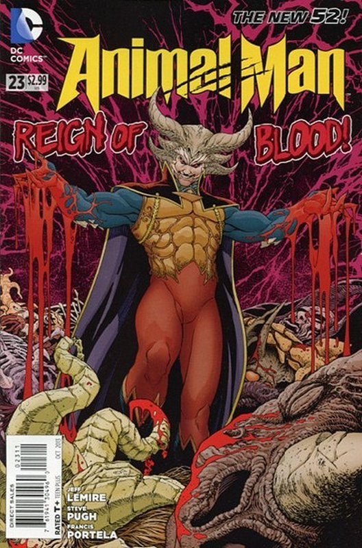 Cover of Animal Man (Vol 2) #23. One of 250,000 Vintage American Comics on sale from Krypton!