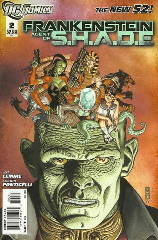 Cover of Frankenstein Agent of Shade (Vol 1) #2. One of 250,000 Vintage American Comics on sale from Krypton!