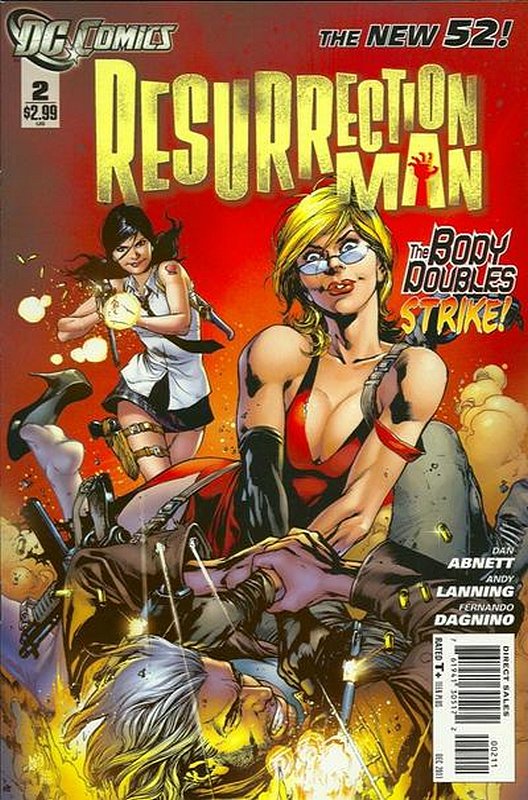 Cover of Resurrection Man (Vol 2) #2. One of 250,000 Vintage American Comics on sale from Krypton!