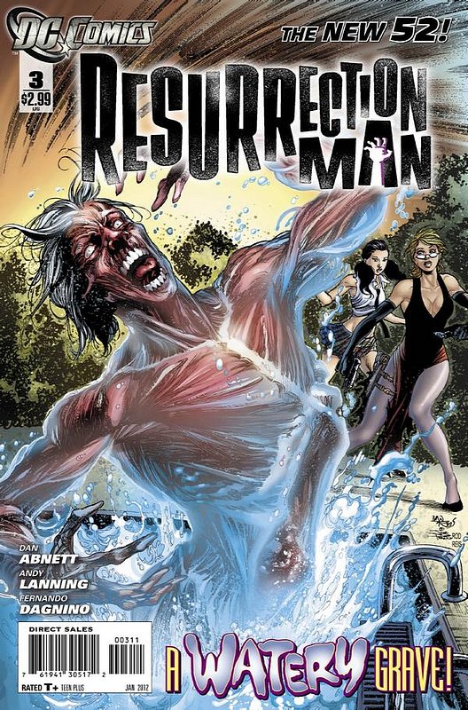 Cover of Resurrection Man (Vol 2) #3. One of 250,000 Vintage American Comics on sale from Krypton!