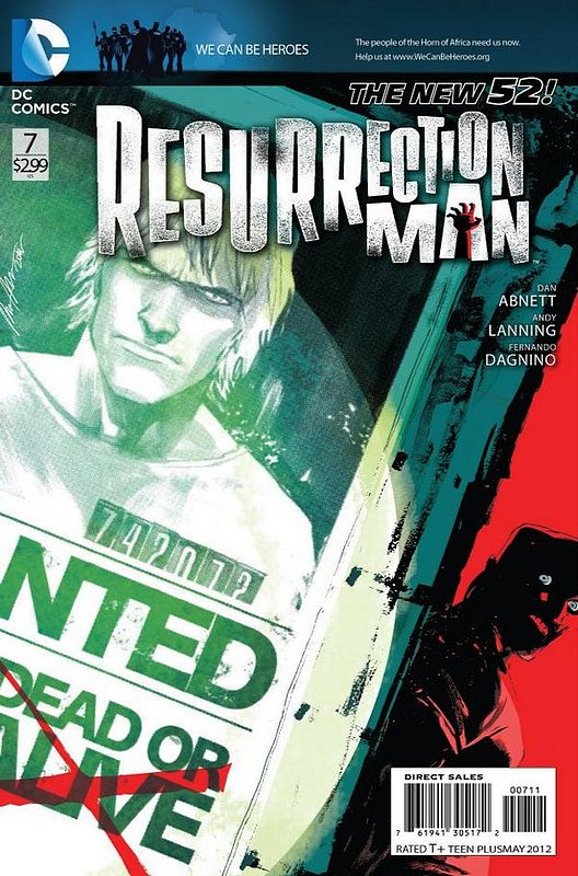 Cover of Resurrection Man (Vol 2) #7. One of 250,000 Vintage American Comics on sale from Krypton!