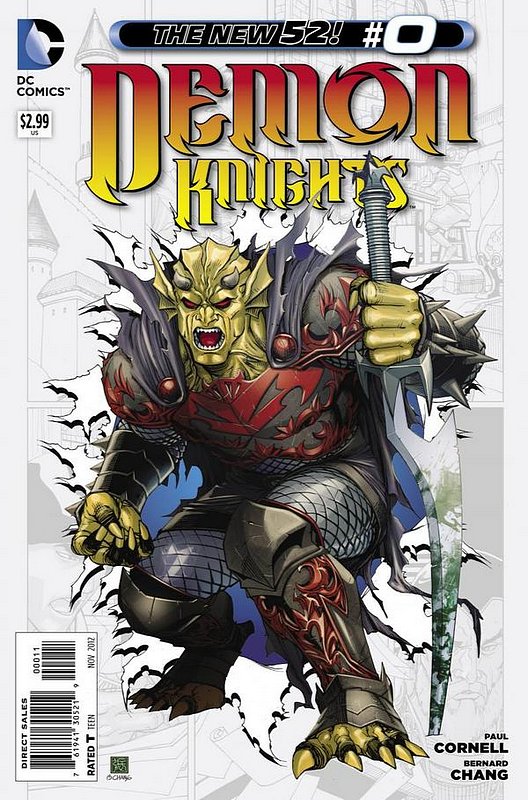 Cover of Demon Knights (Vol 1) #0. One of 250,000 Vintage American Comics on sale from Krypton!