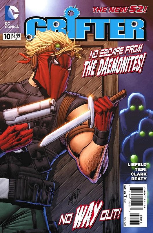 Cover of Grifter (Vol 2) #10. One of 250,000 Vintage American Comics on sale from Krypton!