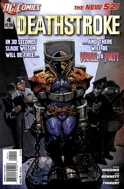 Cover of Deathstroke (Vol 2) #4. One of 250,000 Vintage American Comics on sale from Krypton!