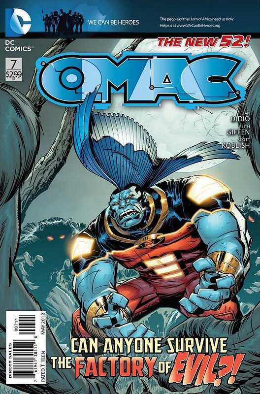 Cover of Omac (Vol 2) #7. One of 250,000 Vintage American Comics on sale from Krypton!