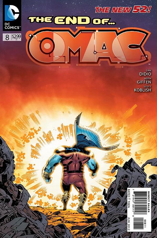 Cover of Omac (Vol 2) #8. One of 250,000 Vintage American Comics on sale from Krypton!