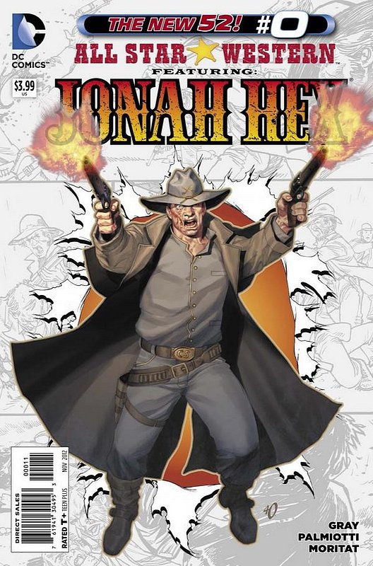 Cover of All-Star Western (Vol 3) #0. One of 250,000 Vintage American Comics on sale from Krypton!