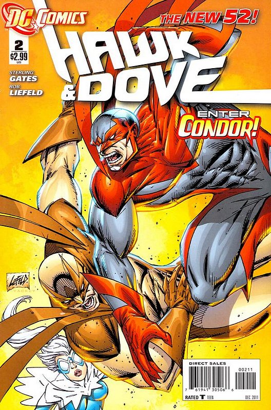 Cover of Hawk & Dove (Vol 3) The #2. One of 250,000 Vintage American Comics on sale from Krypton!