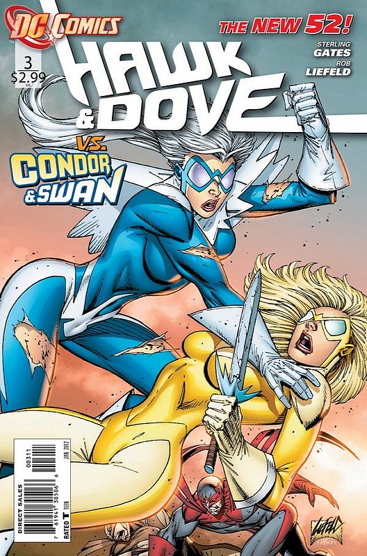 Cover of Hawk & Dove (Vol 3) The #3. One of 250,000 Vintage American Comics on sale from Krypton!