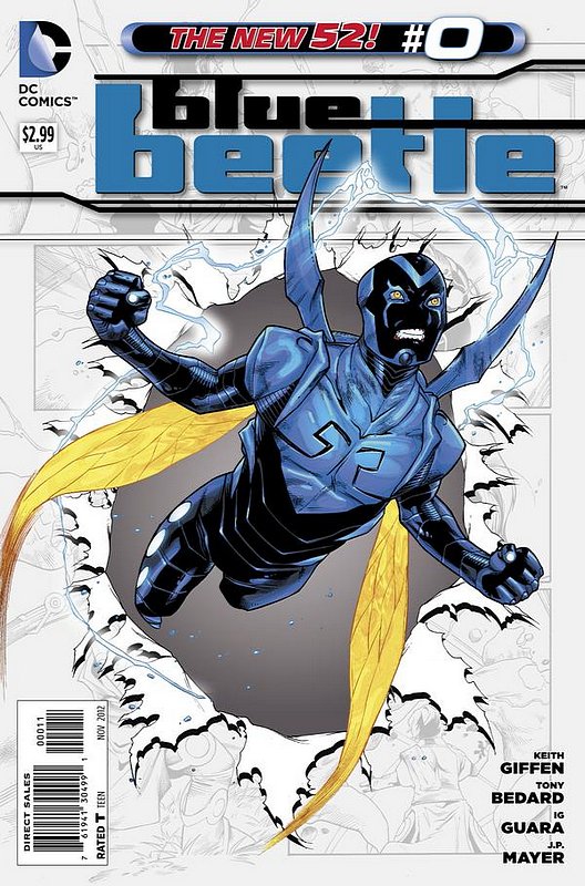 Cover of Blue Beetle (DC Vol 3) #0. One of 250,000 Vintage American Comics on sale from Krypton!