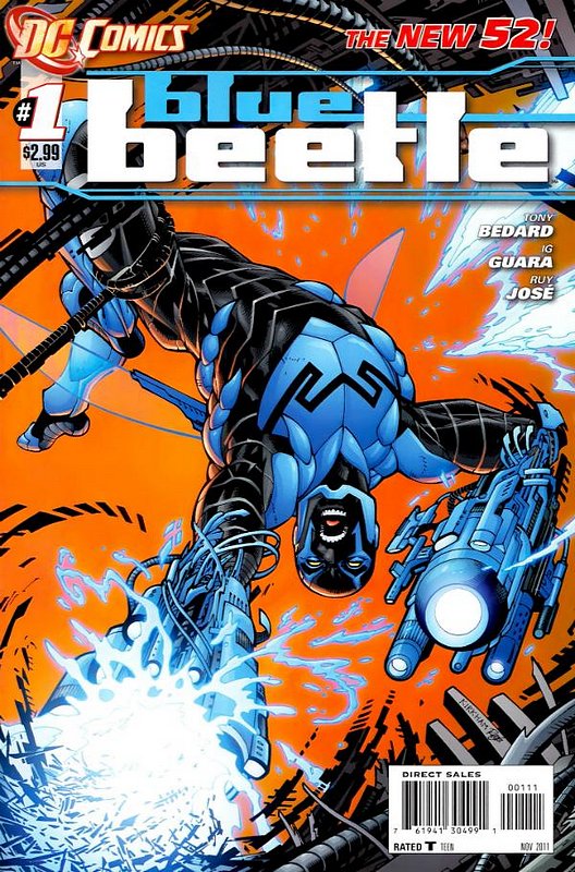 Cover of Blue Beetle (DC Vol 3) #1. One of 250,000 Vintage American Comics on sale from Krypton!