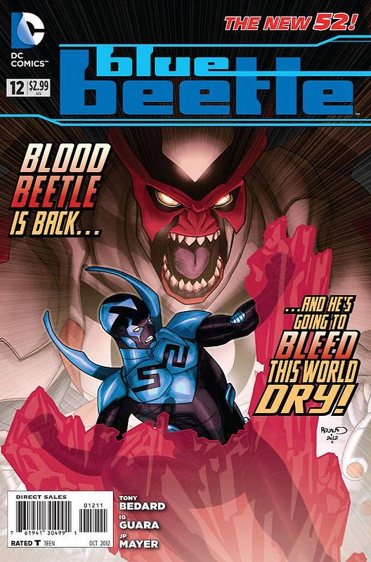 Cover of Blue Beetle (DC Vol 3) #12. One of 250,000 Vintage American Comics on sale from Krypton!