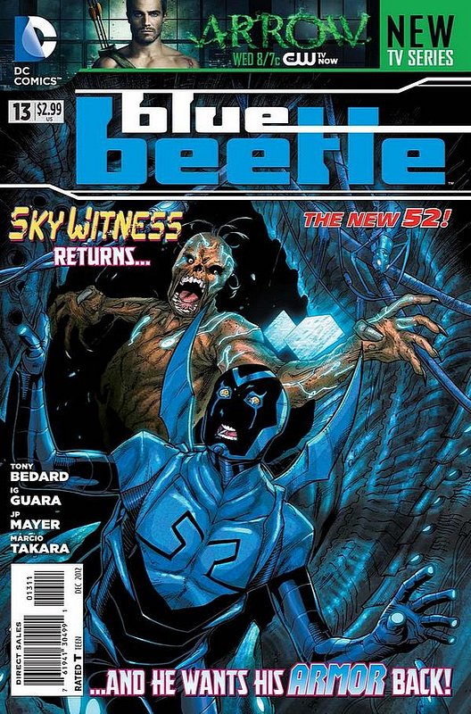 Cover of Blue Beetle (DC Vol 3) #13. One of 250,000 Vintage American Comics on sale from Krypton!